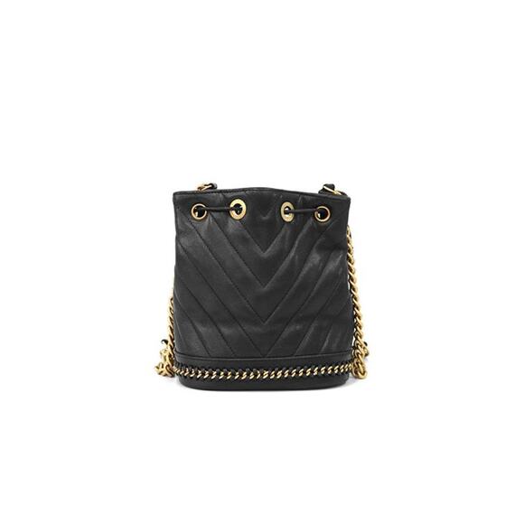 CHANEL Black Chevron Chain Shoulder Bag A-A26692 - Picture 4 of 11